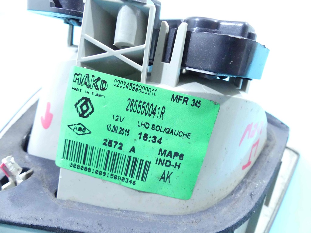 фото №4, Лампа задняя левая renault fluence sedan 2015 eu