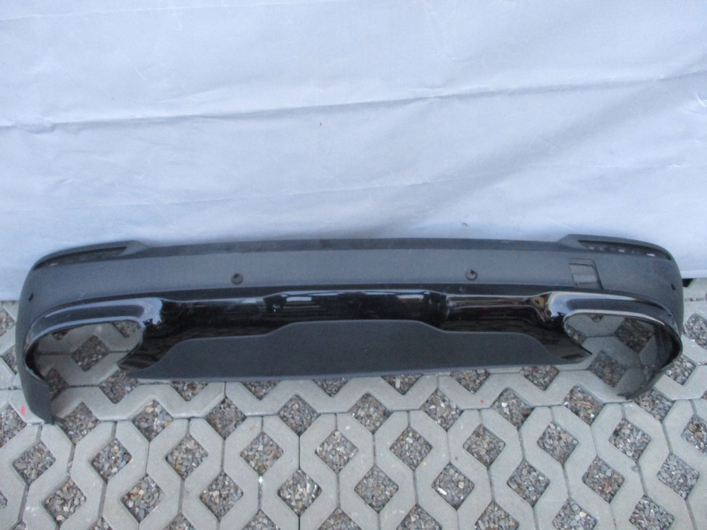 фото №1, Спойлер накладка бампера задняя mercedes glc x253 w2