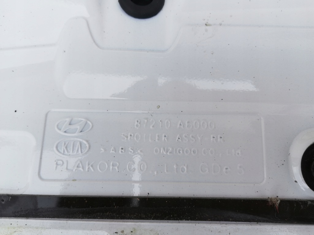 фото №9, Спойлер спойлер крышки pae hyundai i30 ii 12-17