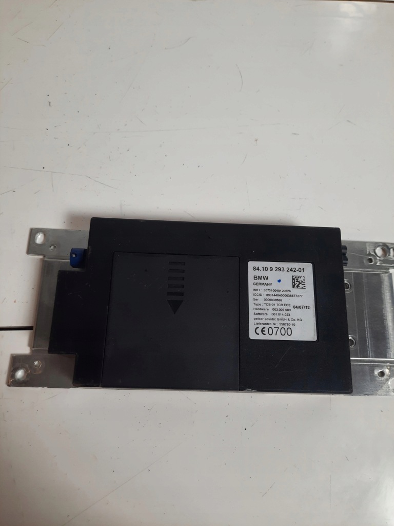 фото №1, Блок управления модуль telematik bmw f20 f30 9293242