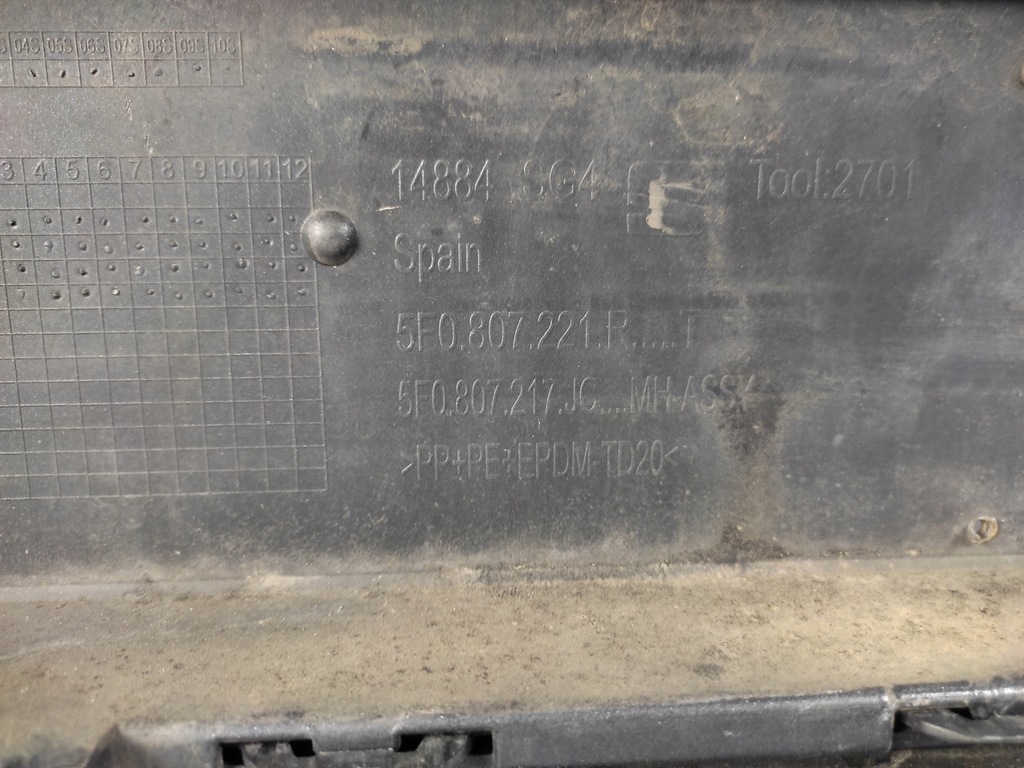 фото №10, Seat leon iii lift 5f0 бампер передний перед 2016- 4pdc