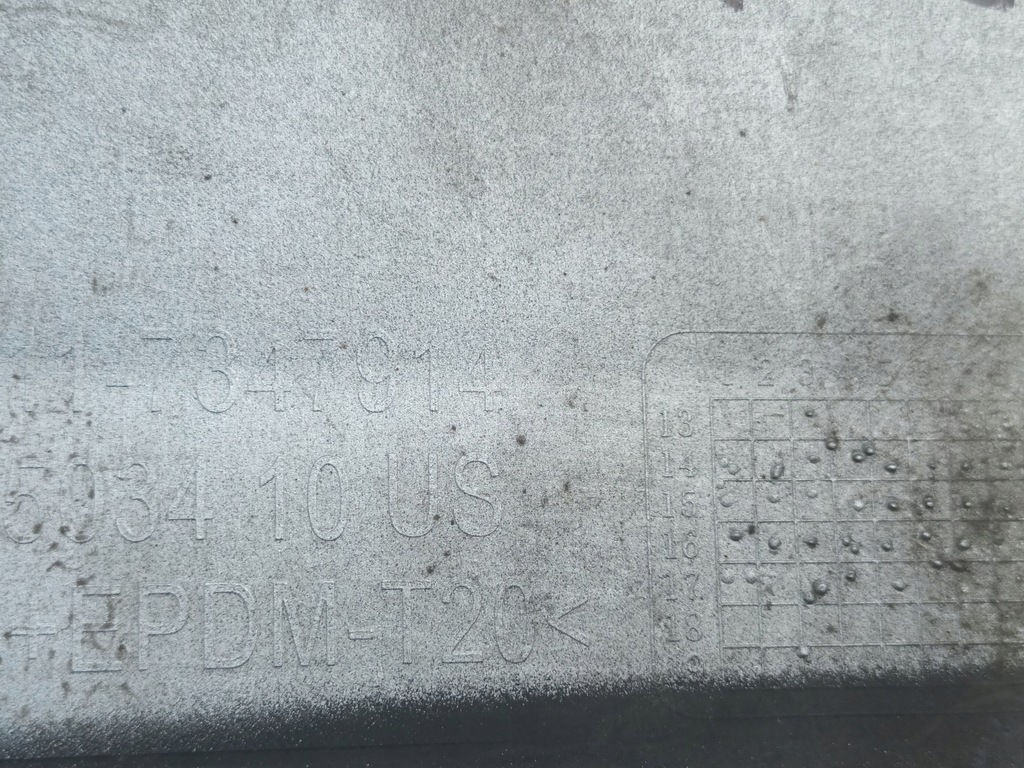 фото №8, Спойлер pod бампер передній bmw x1 u11 x-line накладка накладка-спойлер