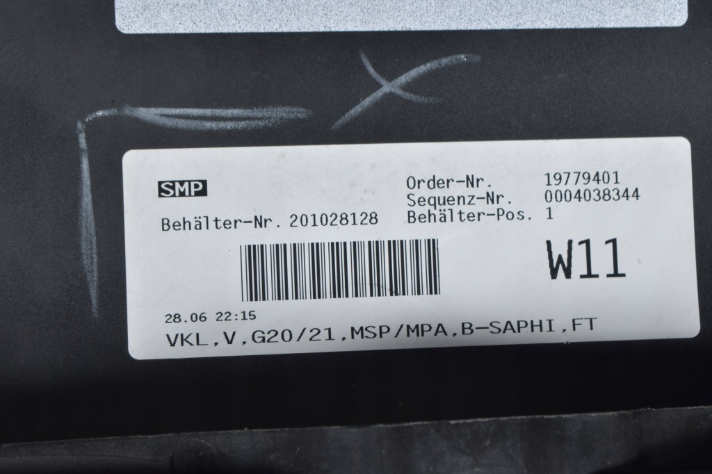 фото №13, Бампер перед передний bmw 3 g20 g21 m-pakiet цвет 475