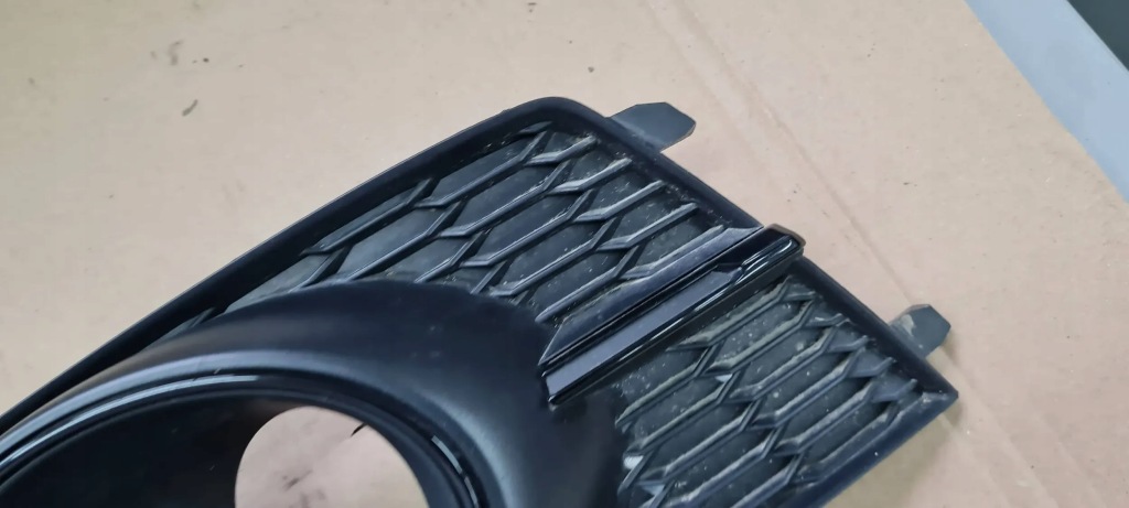 фото №16, S6 c7 4g lift решітка бампера ліва лівий перед pod радар 4g0807681ag black