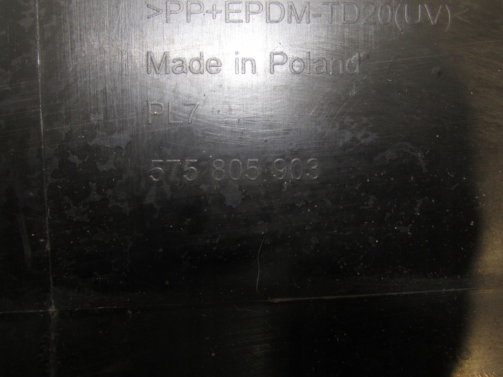 фото №13, Накладка спойлер бампера перед seat ateca 16-