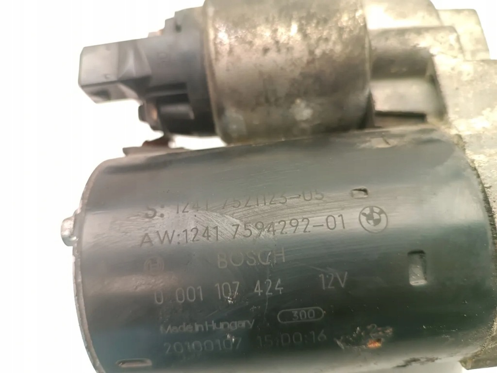 Bmw 3 series стартер 325i бензин 160kw 218 hp 7521123 0001107424 2010 с Разборки