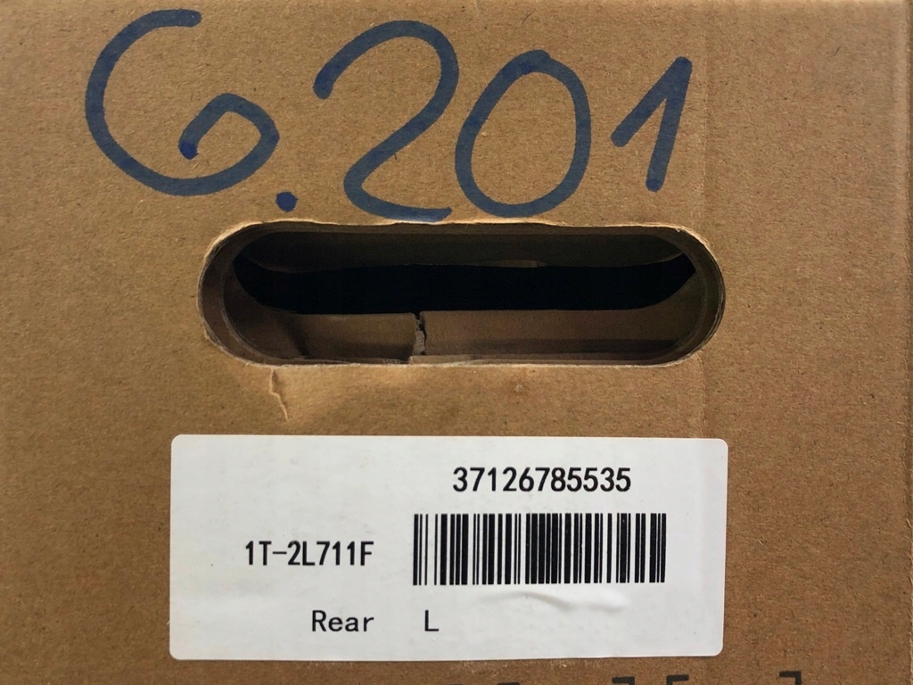 Амортизатор левый задний 37126785535 785535 do bmw 7 e65 e66 e67 2001-2008 пневмоподушка Оригинал