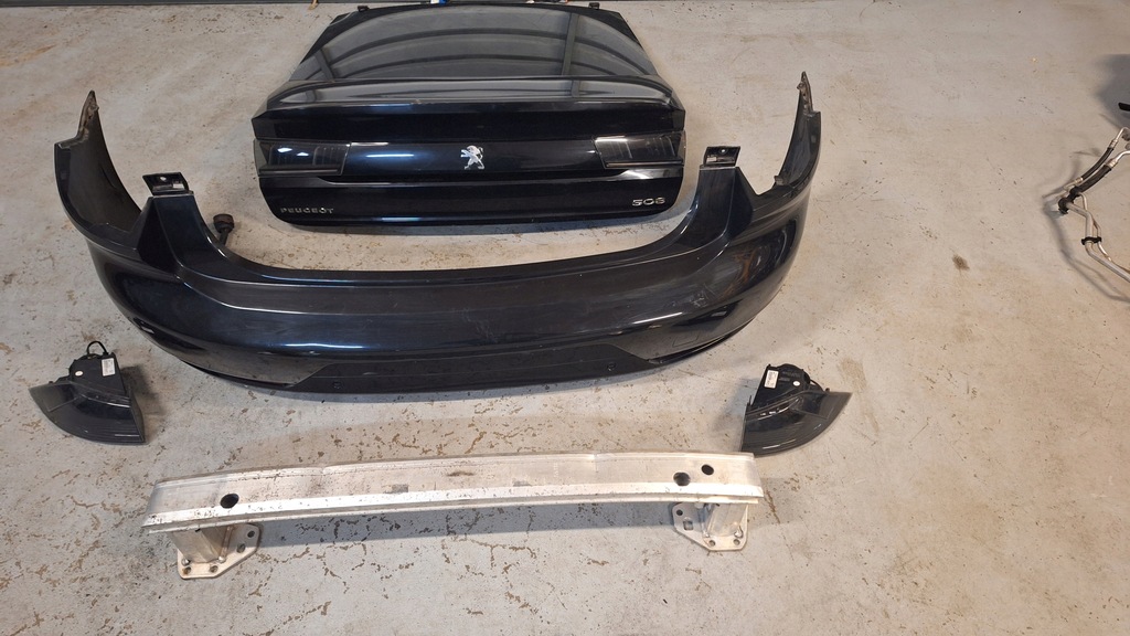 фото №1, Крышка багажника задняя бампер лампы балка peugeot 508 ii hb