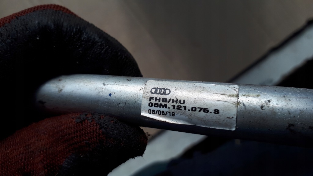 фото №4, S4 b9 a4 8w трубка шланг wody 3.0 tfsi s5 8w a5
