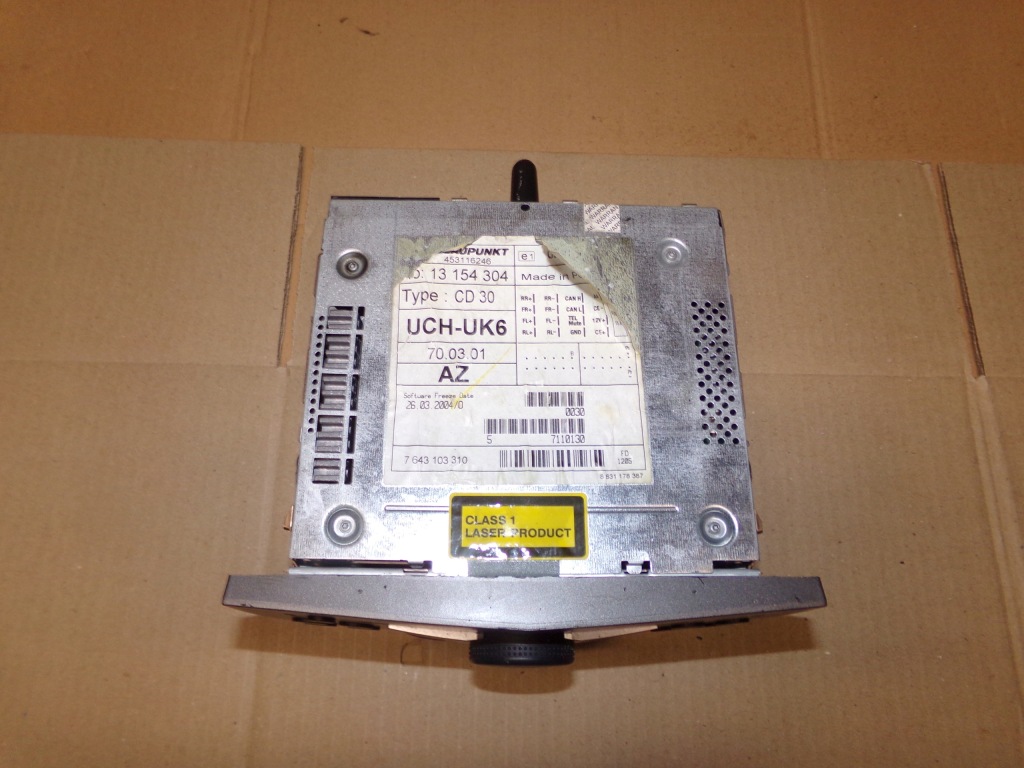 фото №3, Радио cd30 mp3 astra h zafira b