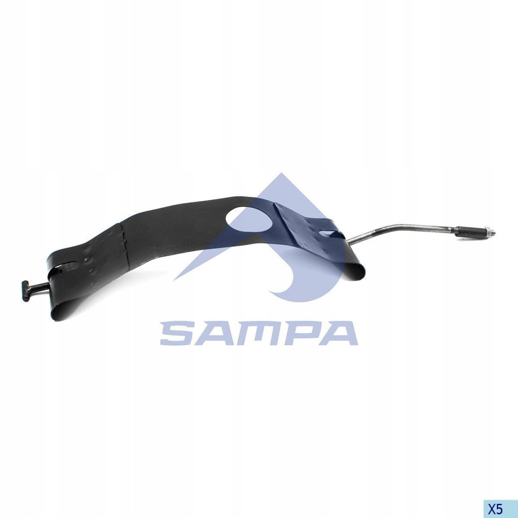 фото №1, Хомут бака воздуха scania 15l sampa