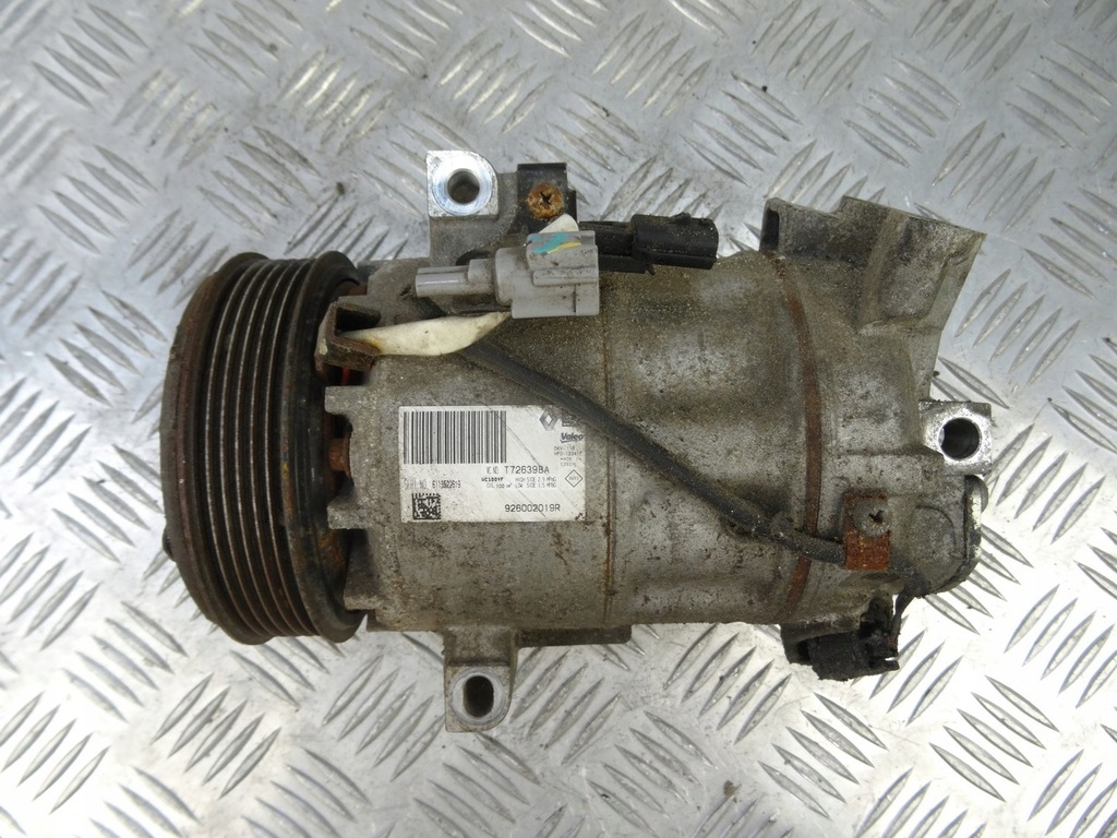 фото №1, Renault clio iv 4 компрессор кондиционера 926002019 1.6 tce rs