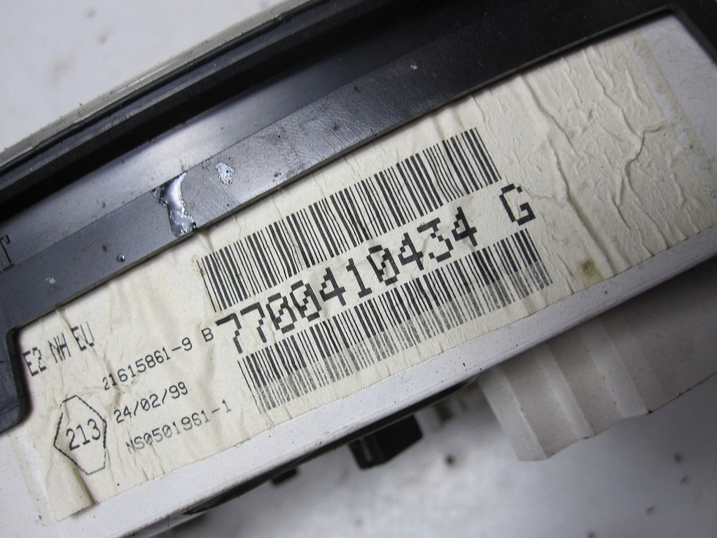 фото №8, Лічильник прилади renault clio ii 1.4 99r obr