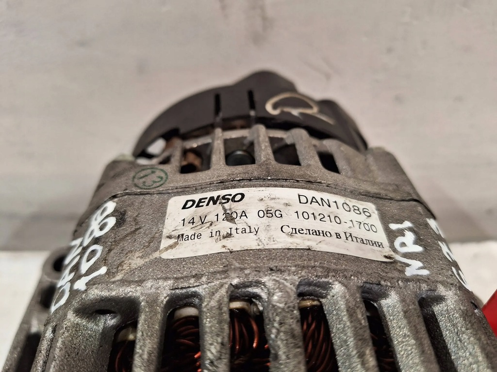 фото №6, Генератор 101210-1700 fiat punto evo 1.3 mjet 09-