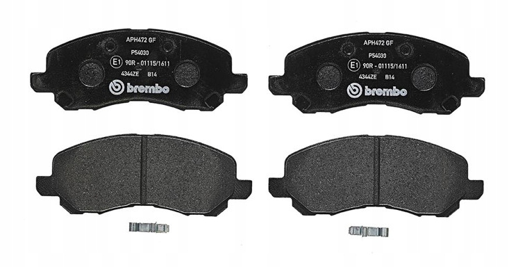 фото №1, Набор тормозных колодок тормозных brembo p 54 030