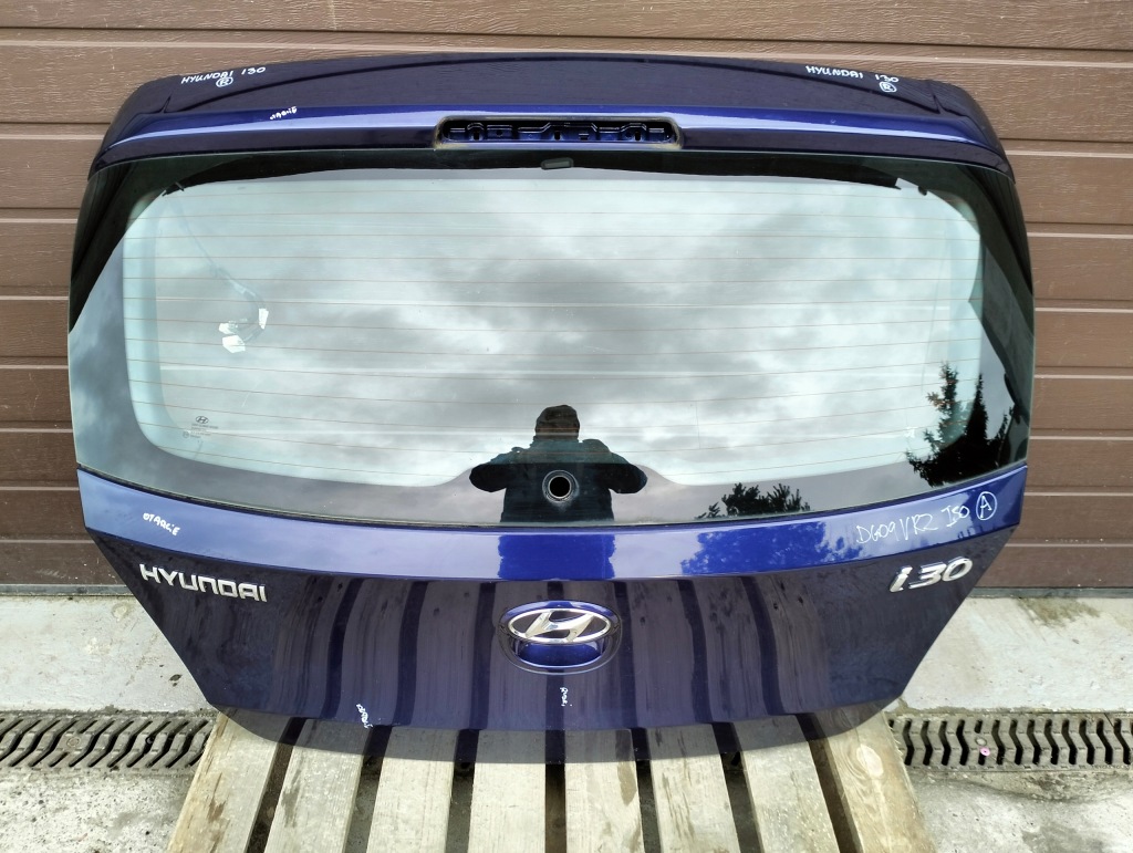 фото №1, Крышка багажника стекло задняя hyundai i30 i цвет 2x lata 2007-2010 5d 5 дверь hb