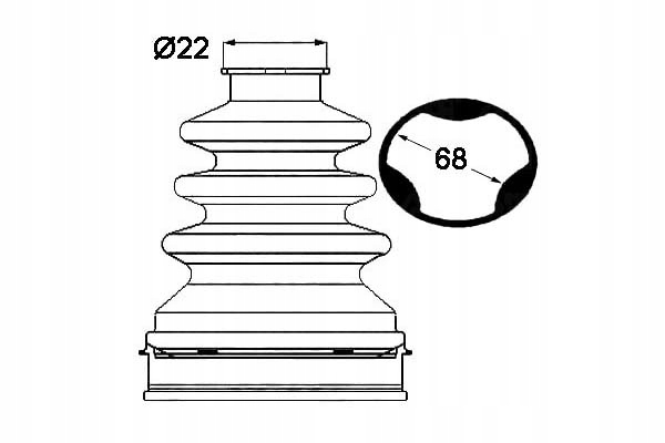 фото №1, Sasic 1904027 набор защита, система рулевой