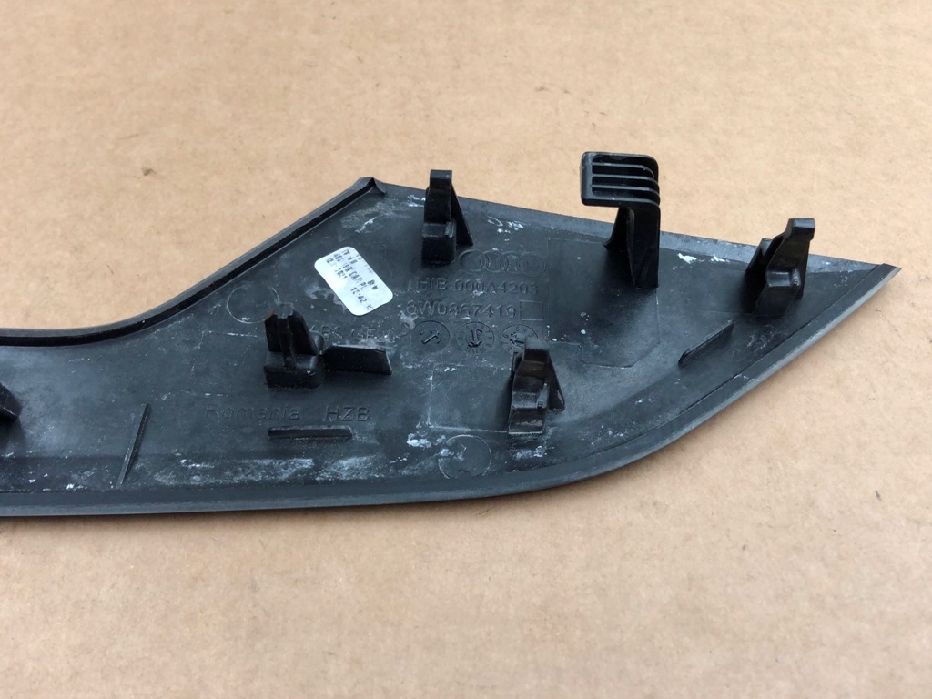 фото №10, Ліва задня молдинг декоративна двері карбон 8w0867419l audi rs5 sportback a5 s5