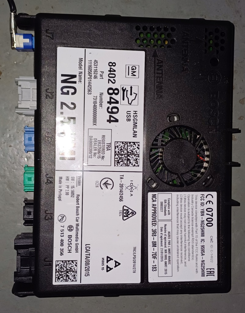 фото №1, Модуль навігації opel insignia a lift 84028494