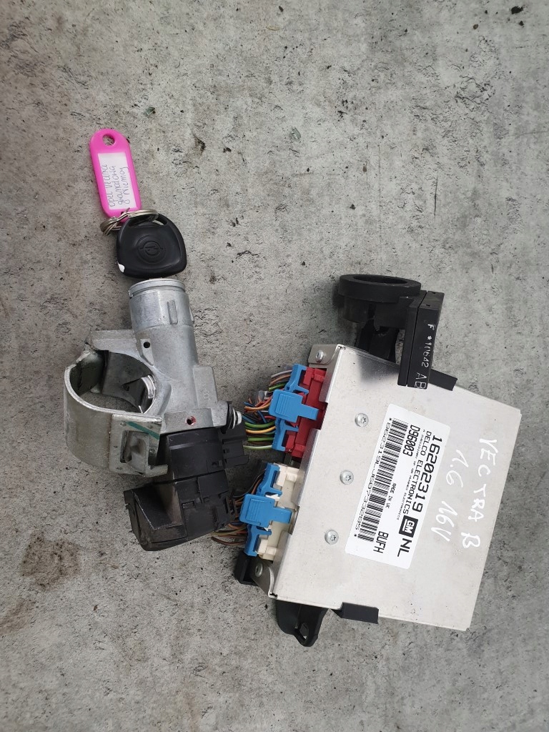 фото №6, Блок управления набор стартовый opel vectra b 1.6 16v 16202319nl