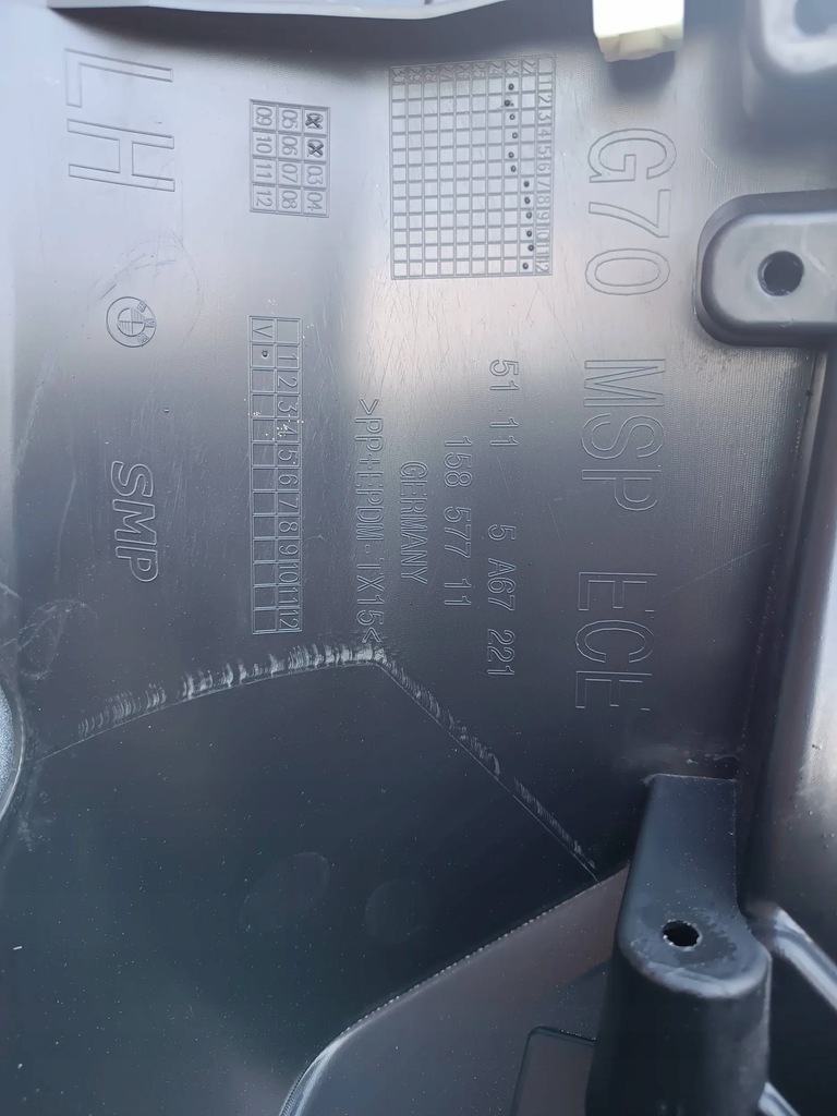 фото №8, Бампер перед bmw 7 g70