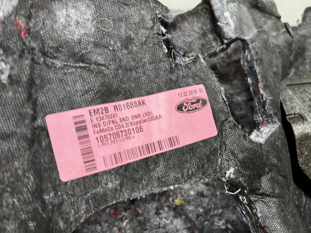 фото №5, Шумоизоляция стены перегородки ford s-max mk2 euro