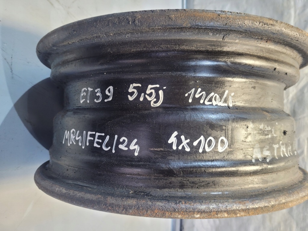 фото №6, Диск стальной 1x opel r14 et39 4x100 5,5j