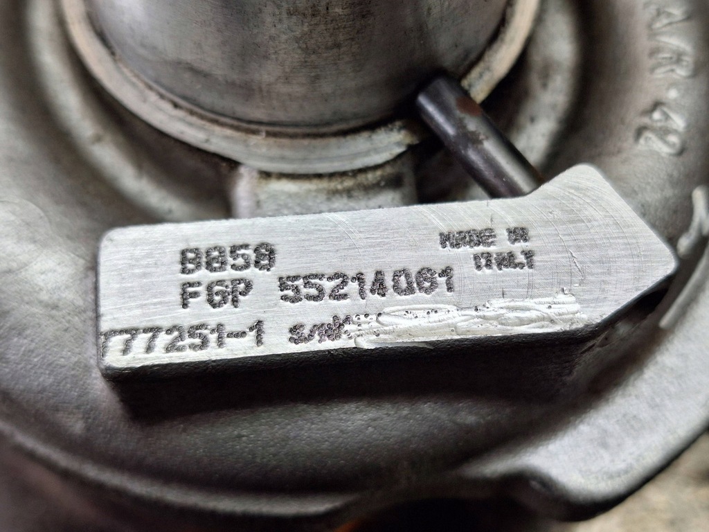 фото №8, Турбонагнітач 55214061 alfa romeo 147 lybra 1.9 jtd