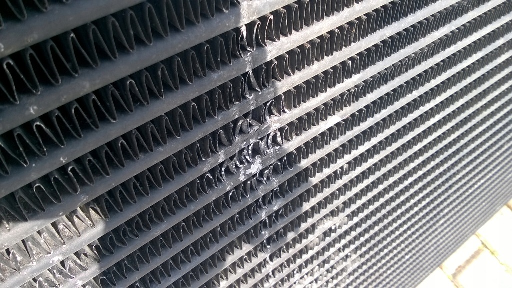 фото №8, Volvo fh12 fh 13 - радиатор воздуха интеркулер