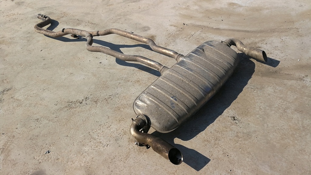 фото №5, Гаситель выхлоп audi q7 4l lift 3.0 tdi