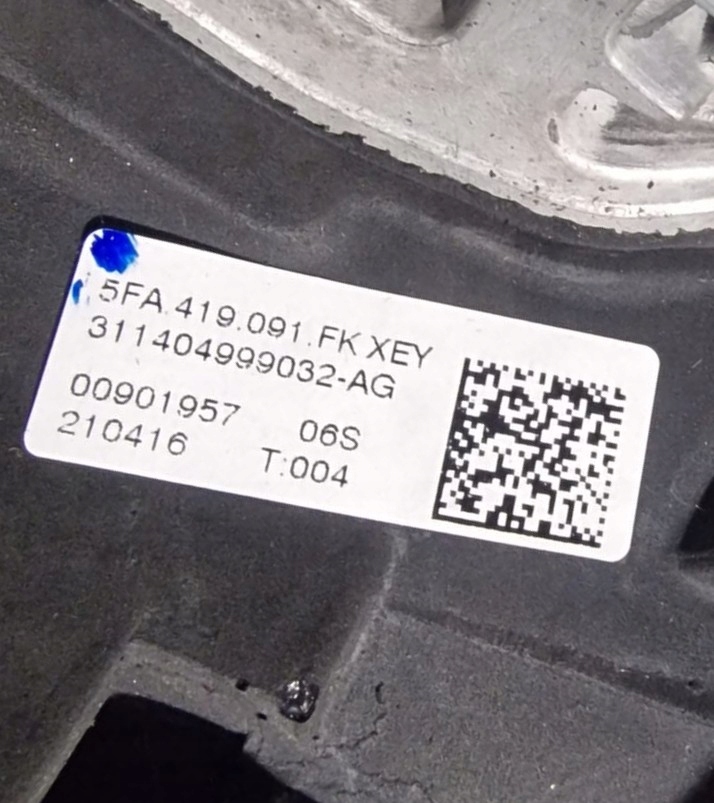 фото №14, Воздуховод многофункциональный кожа лепестки переключения подогрев cupra formentor 5fa419091fk