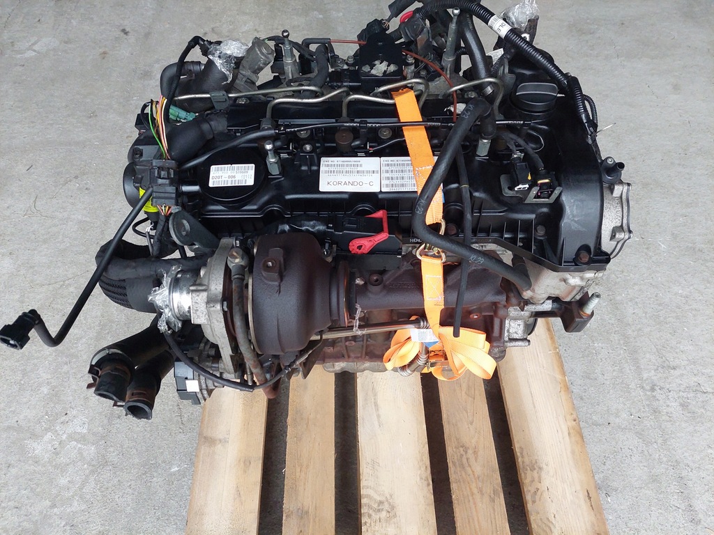 фото №10, Двигатель kompletny d20t d20dtf ssangyong korando 3 iii 2.0 d e-xdi