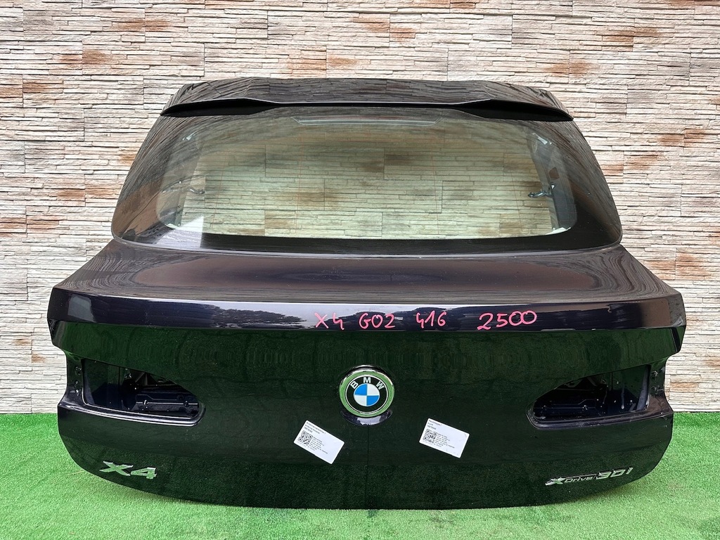 фото №1, Кришка багажника задня задня bmw x4 g02 416