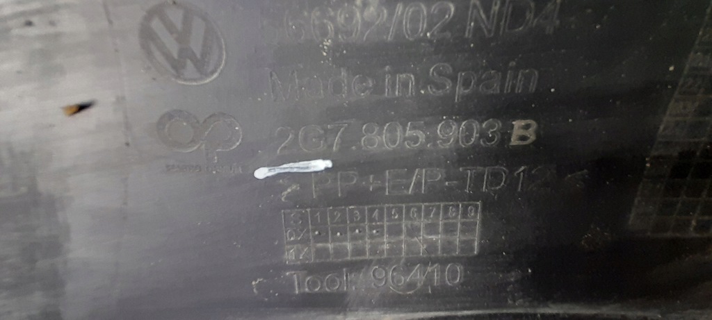 фото №7, Vw taigo 2g 2g7 защита спойлер бампер перед