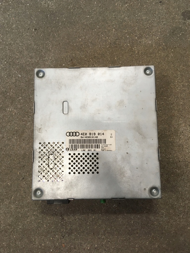 фото №1, Audi a8 d3 радио тюнер tv 4e0919014