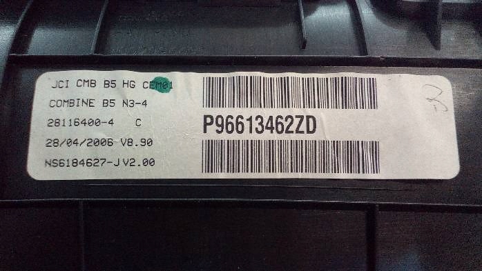 фото №6, Счетчик citroen c4 1,4 b 96613462zd