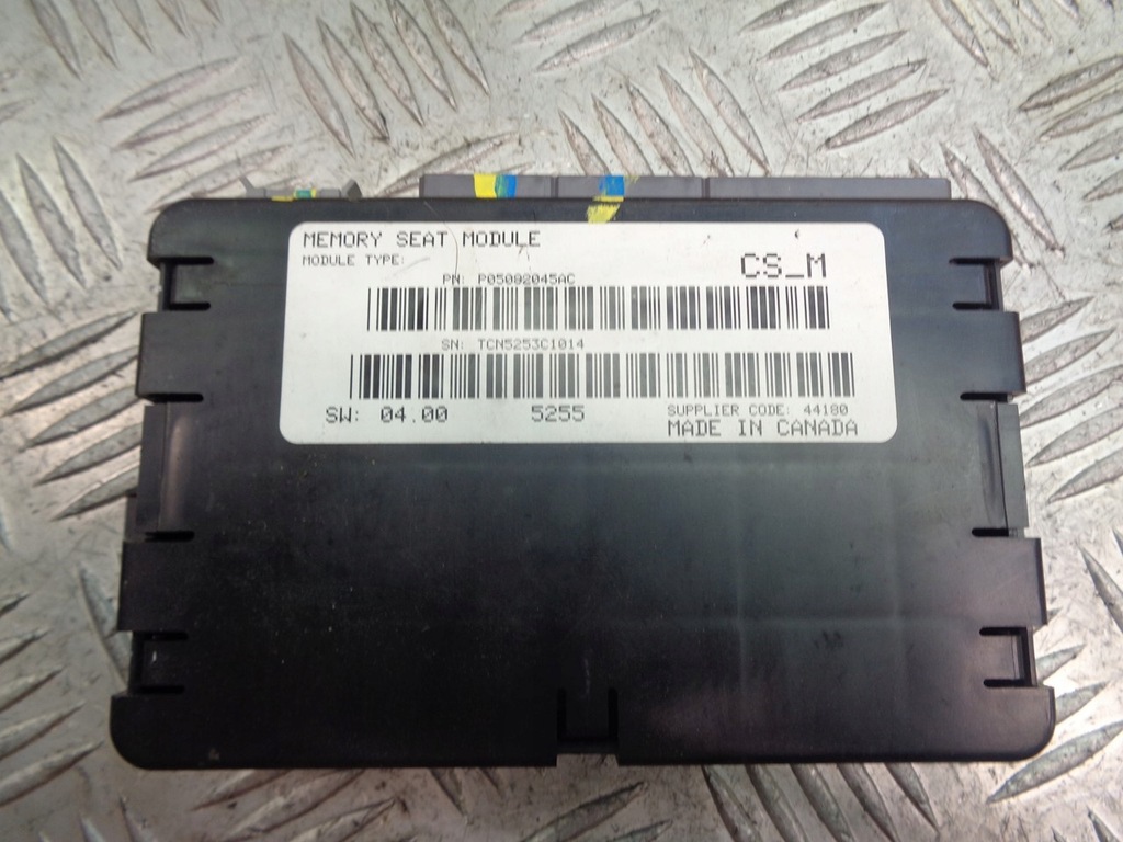 фото №1, Модуль памяти сиденье chrysler pacifica p05082045ac