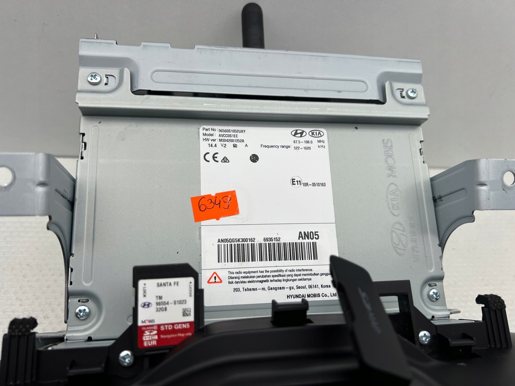 фото №8, Радіо навігація hyundai santa fe 96560s1052uay+mapa