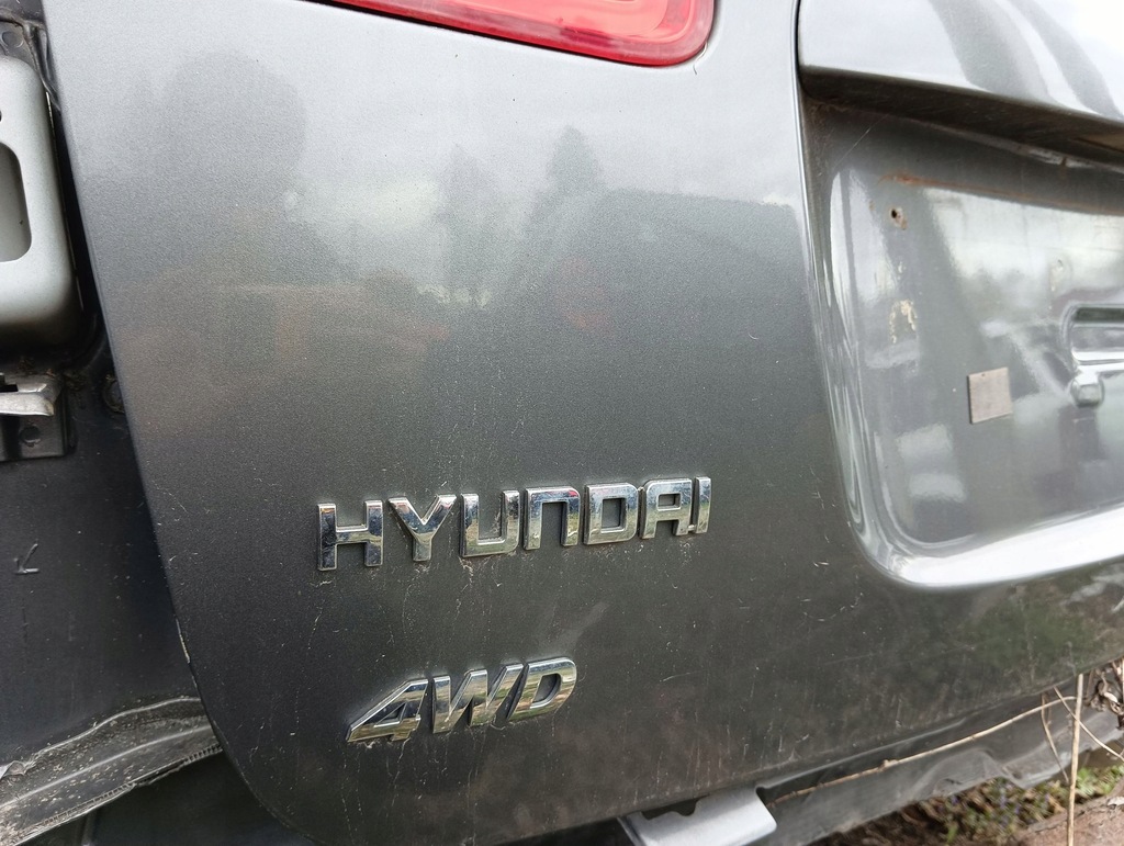 фото №6, Hyundai santa fe 2008 задняя крышка багажника багажника