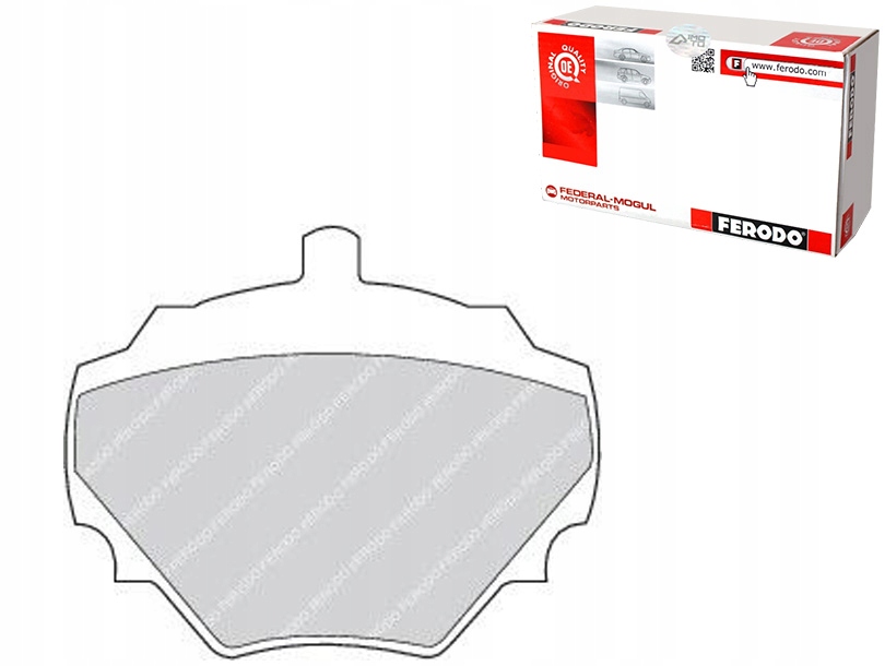 фото №1, Ferodo fdb844 набор тормозных колодок тормозных, тормоза дисковые