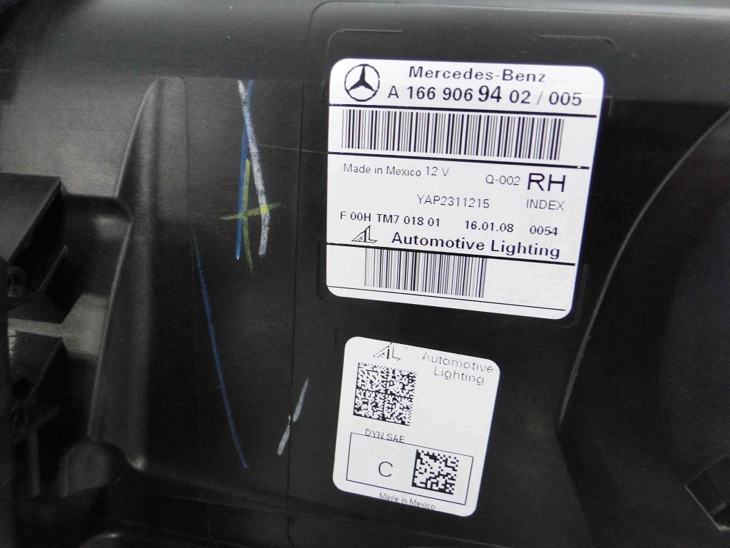 фото №11, Mercedes gls x166 166 лампа ліва led ils usa