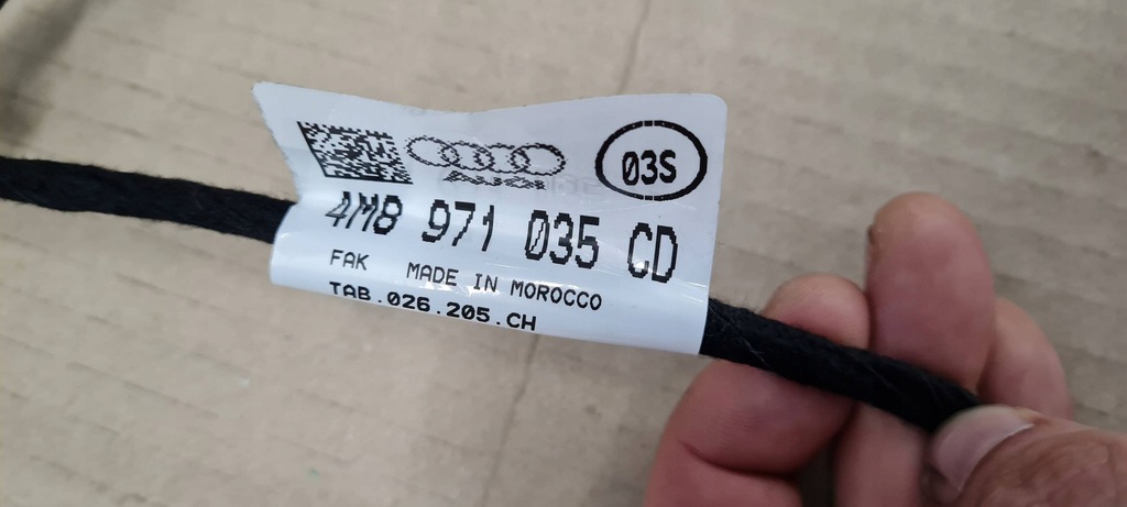 фото №11, Sq8 4m rsq8 q8 жгут электропроводка обшивка дверь левая перед 4m8971035cd