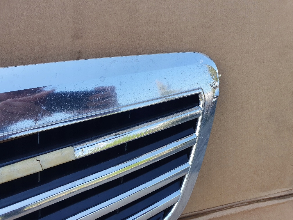 фото №6, Mercedes s-klasa w221 решётка радиатора решётка радиатора хром pod радар