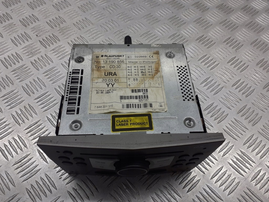 фото №3, Радіо заводський cd30 opel astra h 13190856