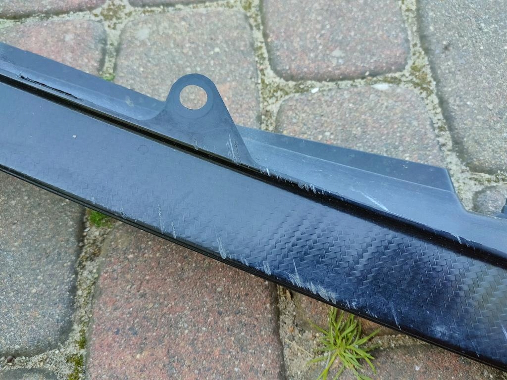 фото №6, Накладка спойлер бампера перед civic x type r