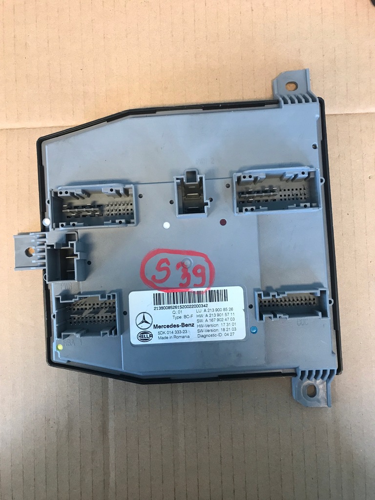 фото №1, Модуль sam mercedes a2139008526 w213