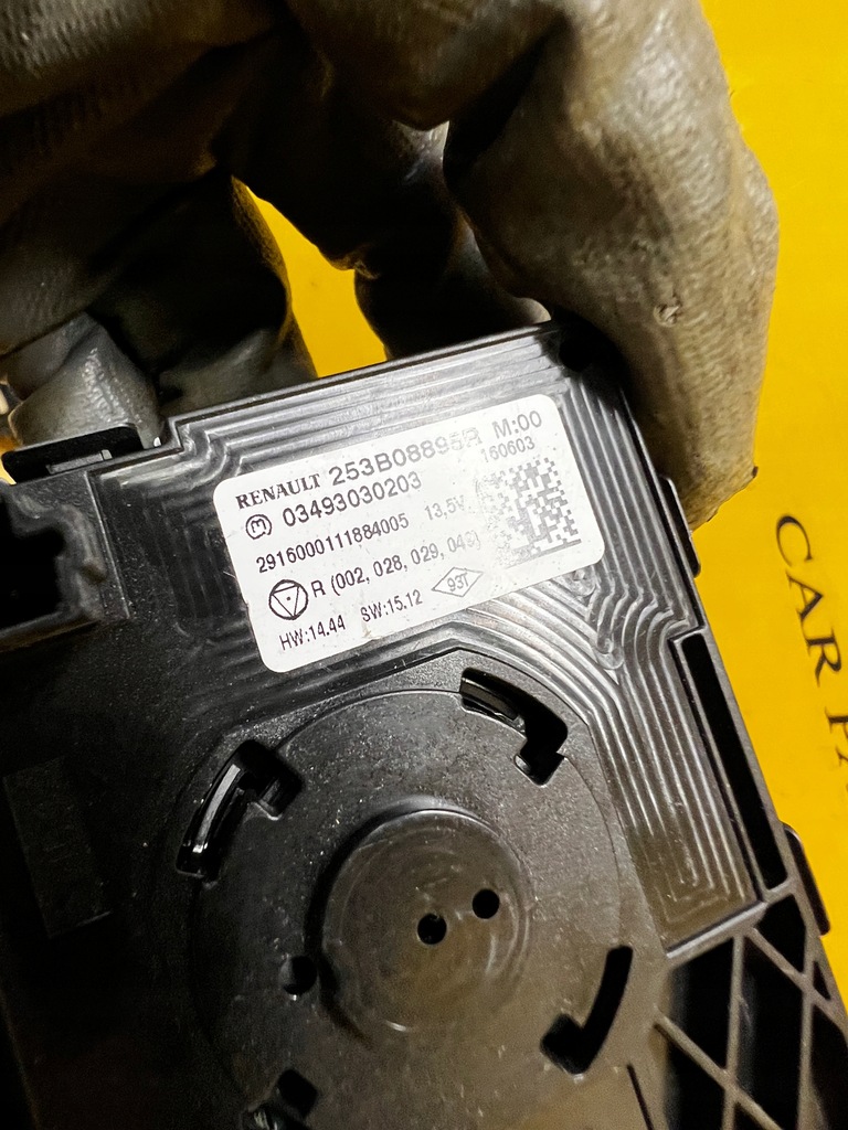 фото №8, Панель управление навигация кнопка тормоза ручного renault talisman