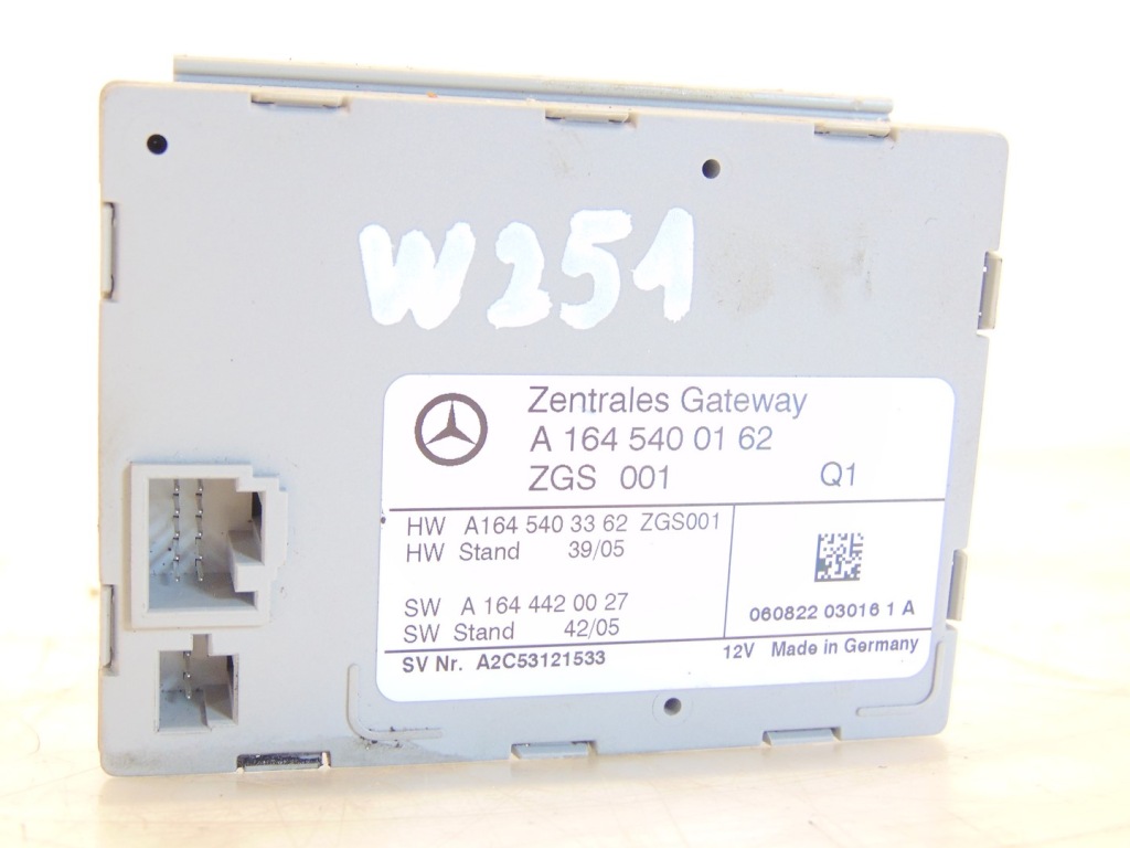 фото №1, Модуль шлюз mercedes w251 w164 1645400162