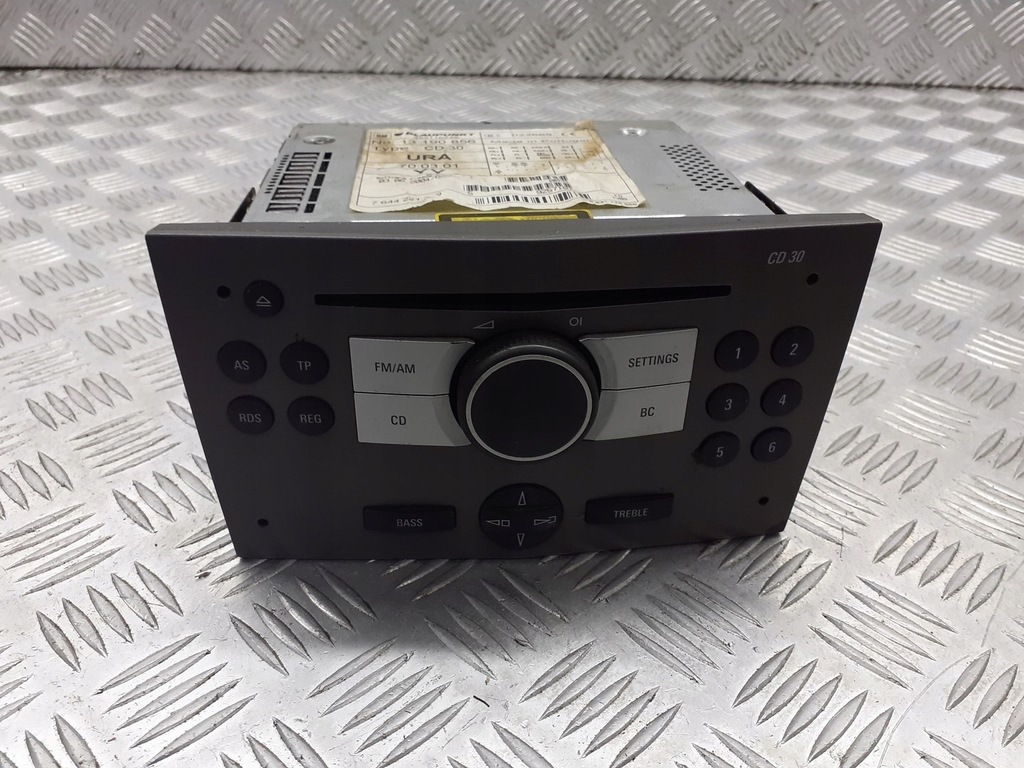 фото №1, Радіо заводський cd30 opel astra h 13190856