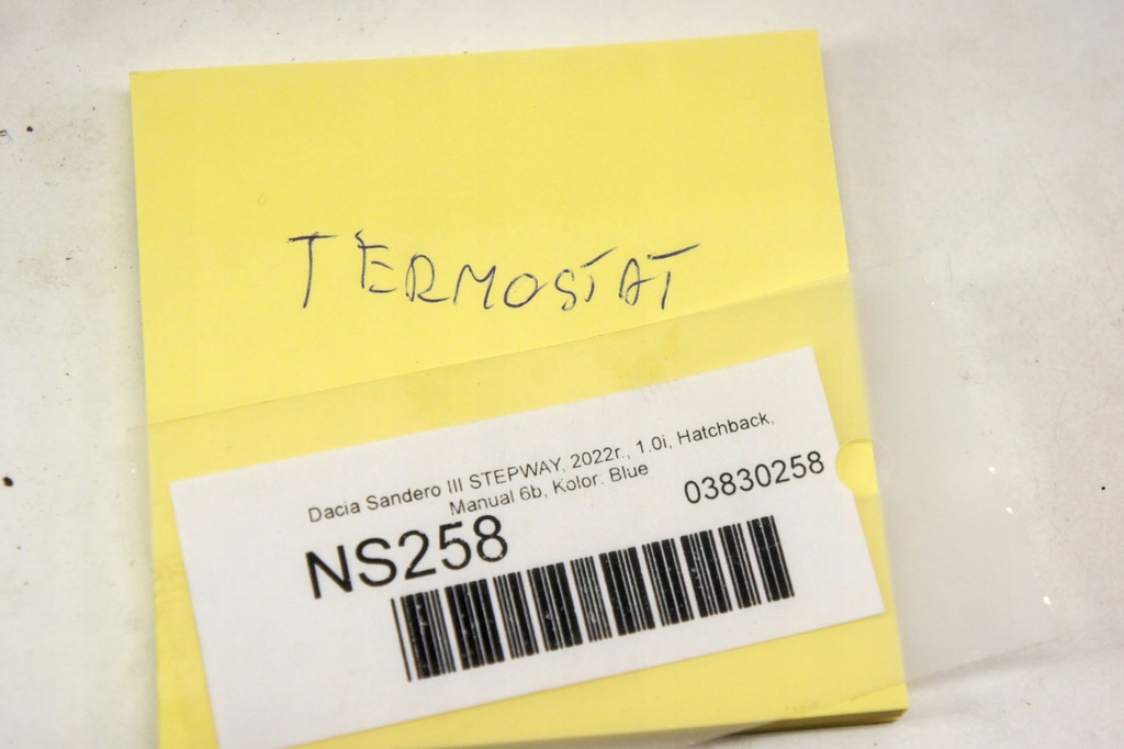 фото №5, Ns258 dacia sandero iii 1.0i термостат корпус